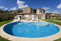 Pool villa on Sardinia
